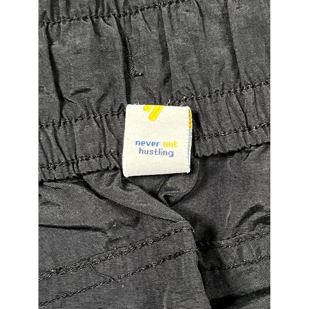 Old Navy Never Husting Cargo Pants Men S Black Nylon Quick Dry Hiking Drawstring
